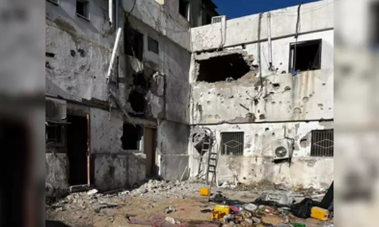 WHO visits Al-Shifa hospital, calls it death zone