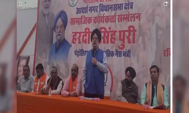 Petrol to be cheaper: Union Minister Hardeep Puri makes big poll claim