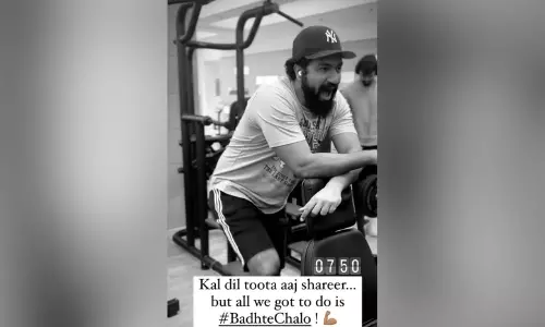 ‘Kal dil toota, aaj shareer’, says Vicky Kaushal as he drops leg workout video