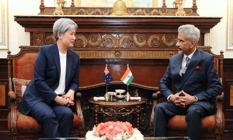 EAM S Jaishankar meets Australian counterpart for Foreign Ministers Framework Dialogue