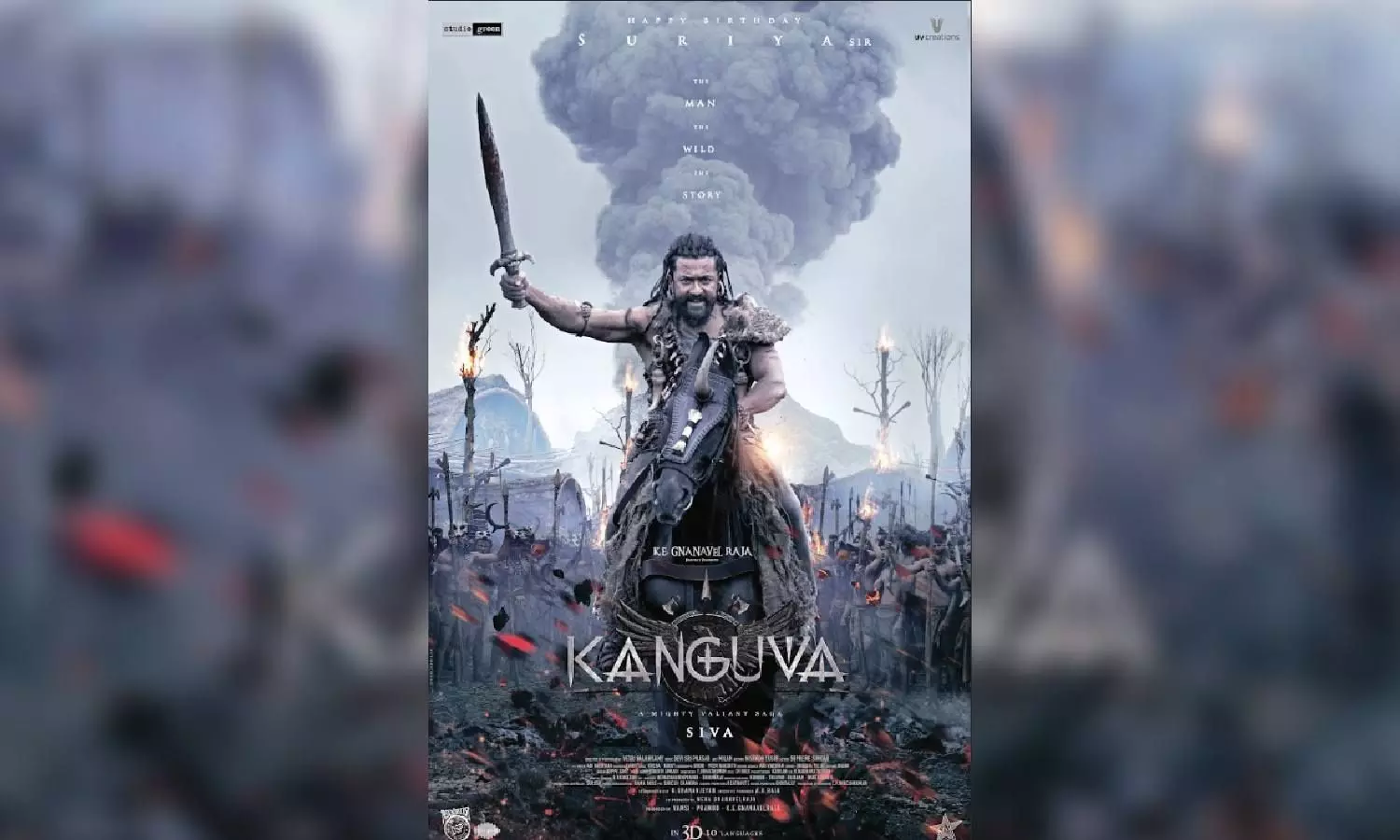 Accident in Kanguva shooting spot; Suriya escapes without injuries