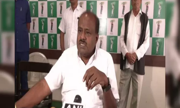 Congress, JD(S) trade barbs, lodge complaints amid poster controversy Congress, JD(S) trade barbs, lodge complaints amid poster controversy