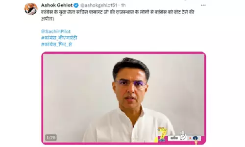 Raj polls: Gehlot shares Pilots vote appeal, says all is well