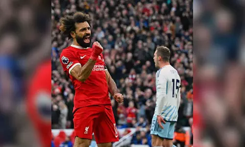 Mohamed Salah on cusp of joining Ian Rush, Roger Hunt for Liverpools goal-scoring record