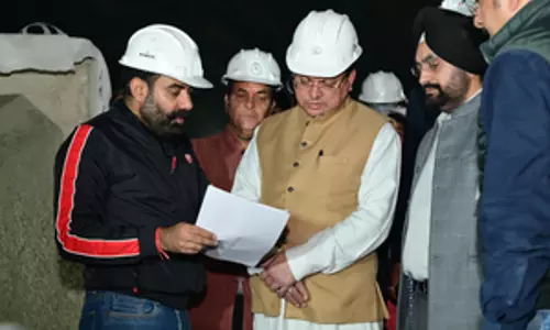 Tunnel rescue ops: Auger blades stuck in rubble, plasma cutter being brought from Hyd