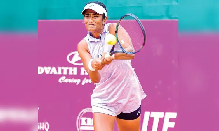 Three Indians in the ITF women’s world tennis tour