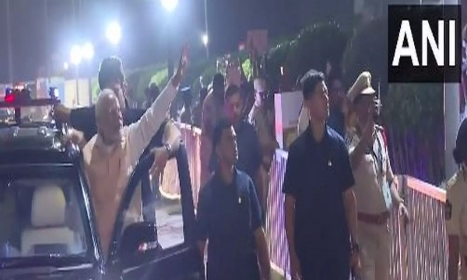 PM Modi arrives in Andhra Pradeshs Tirupati