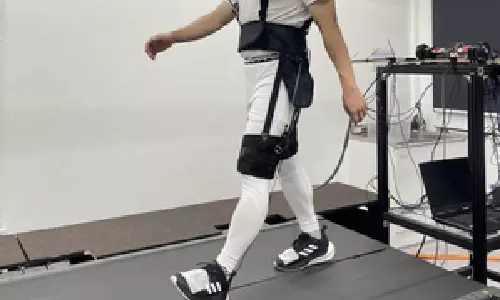 New wearable robot to assist people with walking difficulties