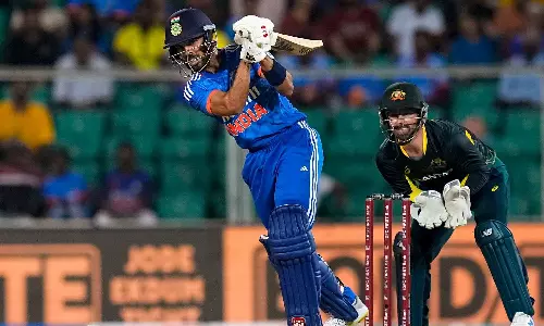 2nd T20I: India set Australia 236-run target in second T20I