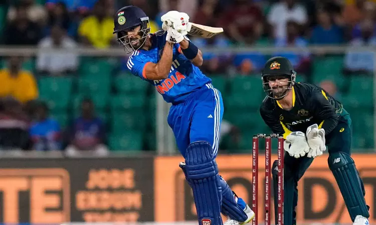 2nd T20I: India set Australia 236-run target in second T20I