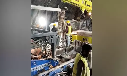 Uttarakhand tunnel rescue: Manual drilling underway, 50 metres crossed so far in total