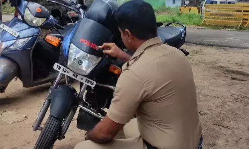 TN Police to curtail unauthorised use of Police stickers on private vehicles