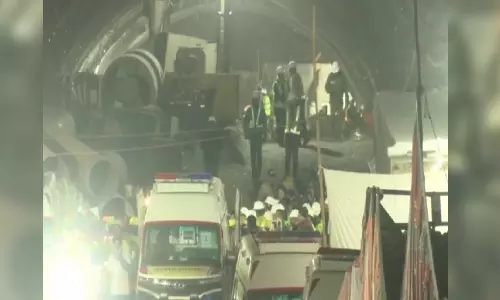 5 workers among 41 workers trapped inside Silkyara tunnel rescued