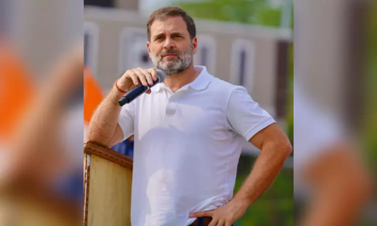 Rahul Gandhi assures law for welfare of Gig workers in Telangana