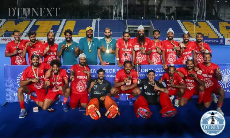 Mens Hockey National: Punjab defeats Haryana in shootout to clinch title