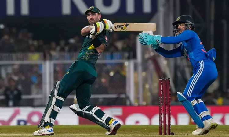 Maxwell mayhem powers Australia to 5-wicket win over India, visitors stay alive in T20I series