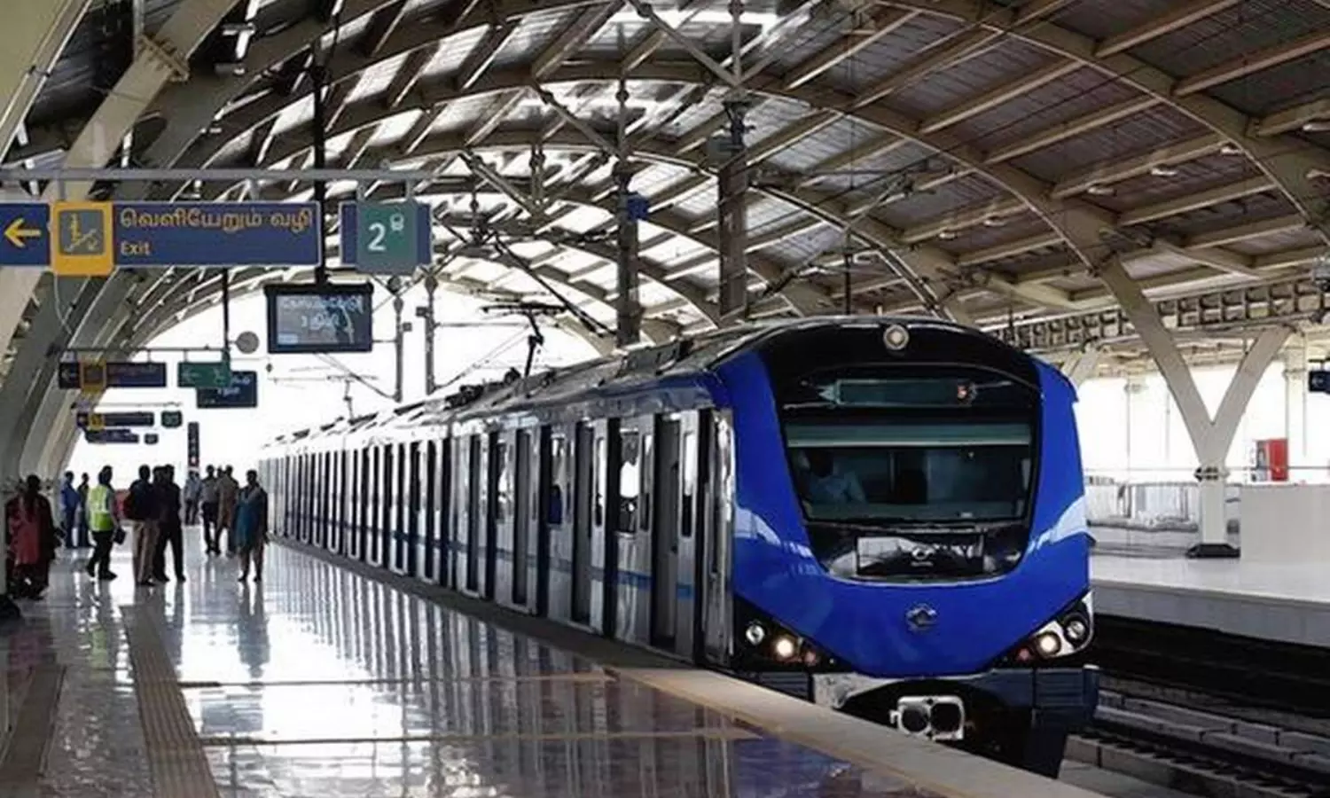 Interrupted Metro services on green line route now operational Interrupted Metro services on green line route now operational