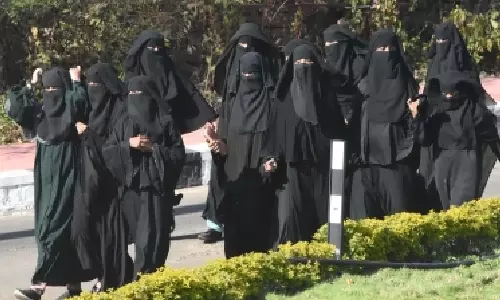 Burqa on the catwalk leads to controversy in UPs Muzaffarnagar