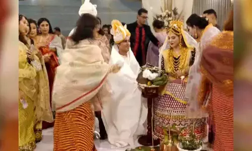 Randeep, Lin look stunning as they turn traditional Manipuri groom, bride