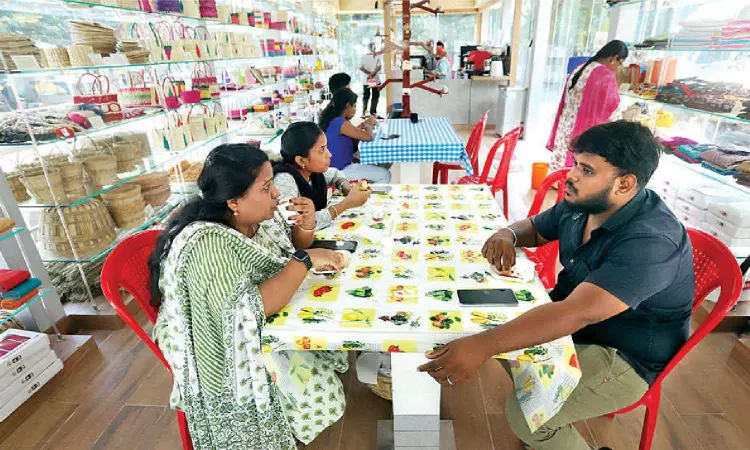 By the SHGs for the people, Mathi’s popularity grows in city