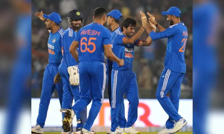 Ignored Axar shines as India beats Australia by 20 runs to take 3-1 lead