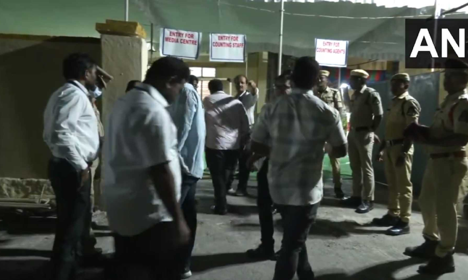 Telangana: Security stepped up at the counting... ... 5 States Assembly Election 2023 Live: I humbly accept the mandate, says Rahul Gandhi