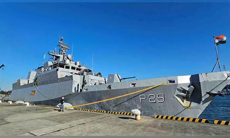 INS Kadmatt enters Japan for Operational Turnaround, set to celebrate Navy Day in Yokosuka INS Kadmatt enters Japan for Operational Turnaround, set to celebrate Navy Day in Yokosuka