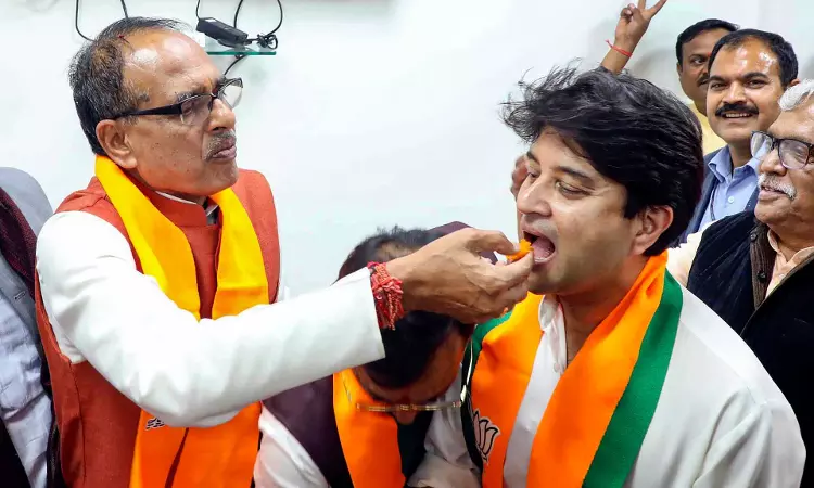 BJP once more in MP; party wins 17 seats, leading in 149, Congress ahead in 59 BJP once more in MP; party wins 17 seats, leading in 149, Congress ahead in 59