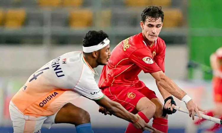 Junior Hockey WC: India suffer crushing 1-4 defeat to Spain Junior Hockey WC: India suffer crushing 1-4 defeat to Spain