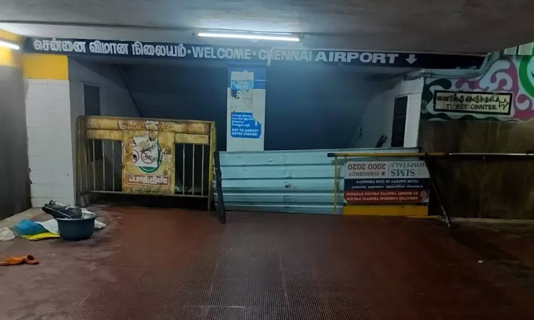 Tirusulam Railway subway remains flooded for five days