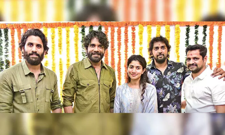 Naga Chaitanya-Sai Pallavi’s Thandel launched with pooja