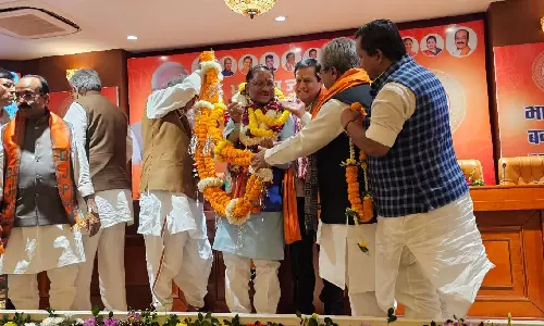 Former Union Minister Vishnu Deo Sai selected as new Chhattisgarh CM