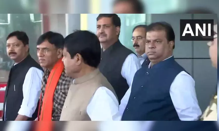 BJP observers Arjun Munda, Sarbananda Sonowal reach Raipur, to attend legislature party meeting BJP observers Arjun Munda, Sarbananda Sonowal reach Raipur, to attend legislature party meeting