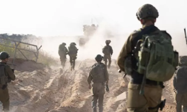 Hamas men surrender in South Gaza: IDF