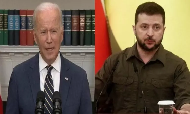 US President Joe Biden invites Ukrainian counterpart Volodymyr Zelenskyy to White House