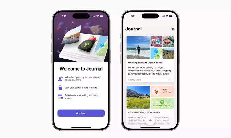 New Apple iPhone app Journal to help you reflect on everyday moments
