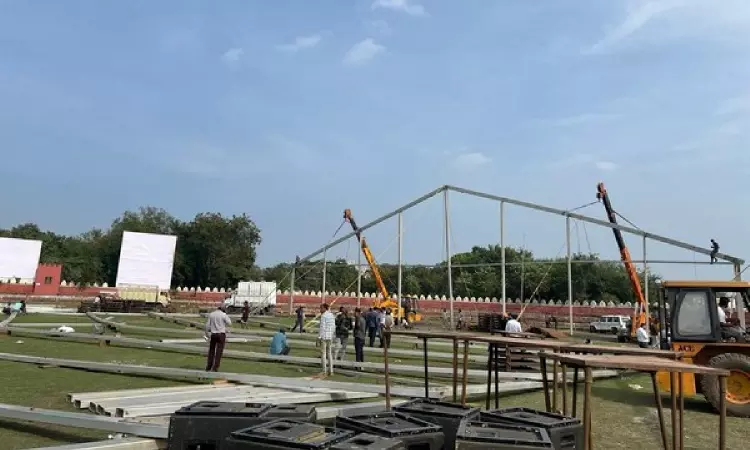 Preparations underway for swearing-in ceremony of Mohan Yadav as Madhya Pradesh CM