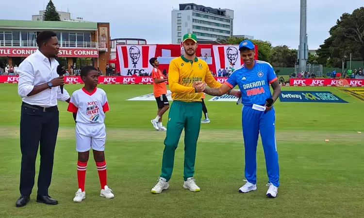 2nd T20I: South Africa wins toss, opts to bowl first against India