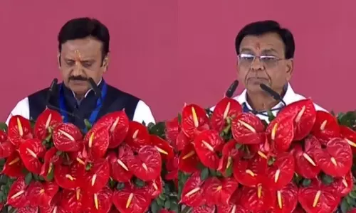 BJP leaders Jagdish Devda and Rajendra Shukla take oath as Deputy CM of Madhya Pradesh