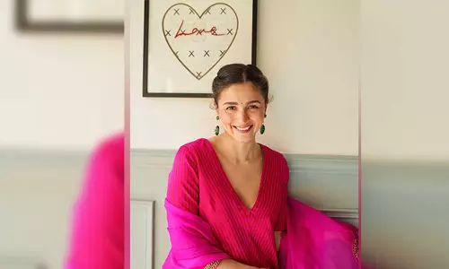 Alia Bhatt glows in pink as she shares pictures from her friends wedding festivities