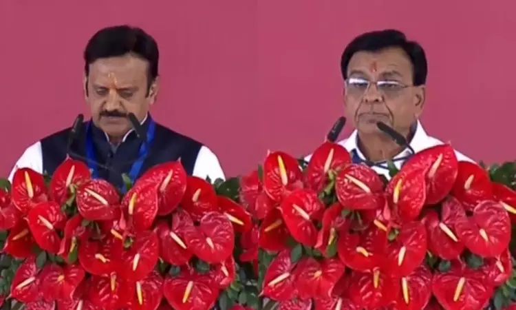 BJP leaders Jagdish Devda and Rajendra Shukla take oath as Deputy CM of Madhya Pradesh