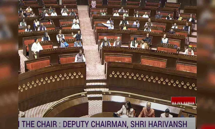 Rajya Sabha adjourned till tomorrow