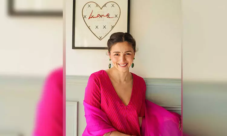 Alia Bhatt glows in pink as she shares pictures from her friends wedding festivities