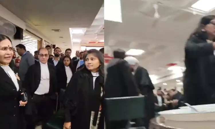 Delhi HC lawyers seen fighting over chairs in viral video
