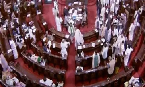 Rajya Sabha adjourned for 3rd time today