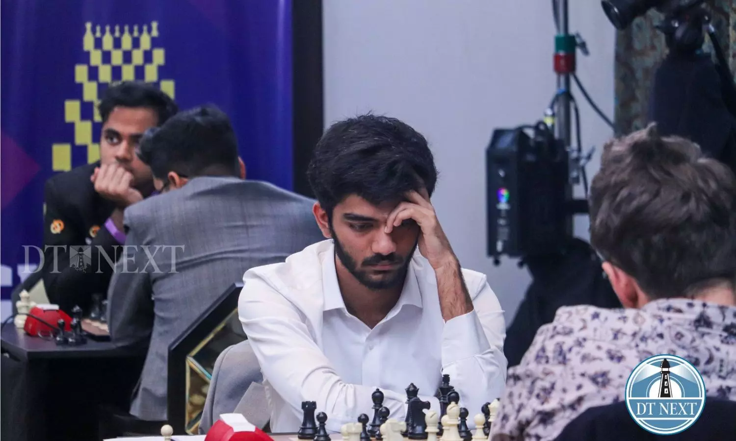 Ergaisi goes down to Harikrishna, Gukesh plays out a draw