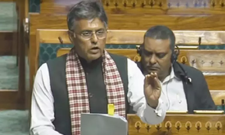 Cong MPs give notices in LS, RS to discuss Dec 13 Parliament security breach Cong MPs give notices in LS, RS to discuss Dec 13 Parliament security breach