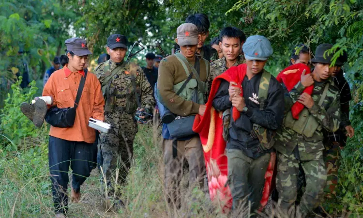 Rebel fire and Chinas ire: Inside Myanmars anti-junta offensive