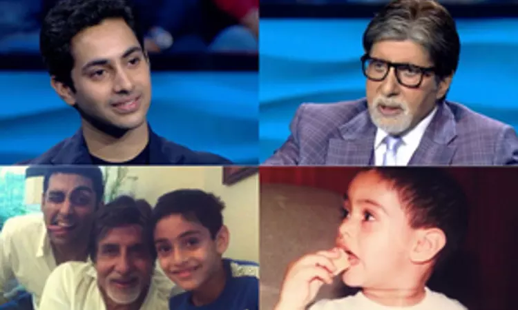 Amitabh shares fond memories with Agastya, his passion for acting Amitabh shares fond memories with Agastya, his passion for acting