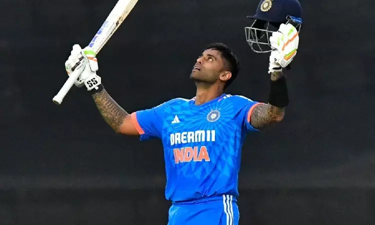 Always a good feeling to get triple-figure score in T20 game: Suryakumar Yadav Always a good feeling to get triple-figure score in T20 game: Suryakumar Yadav